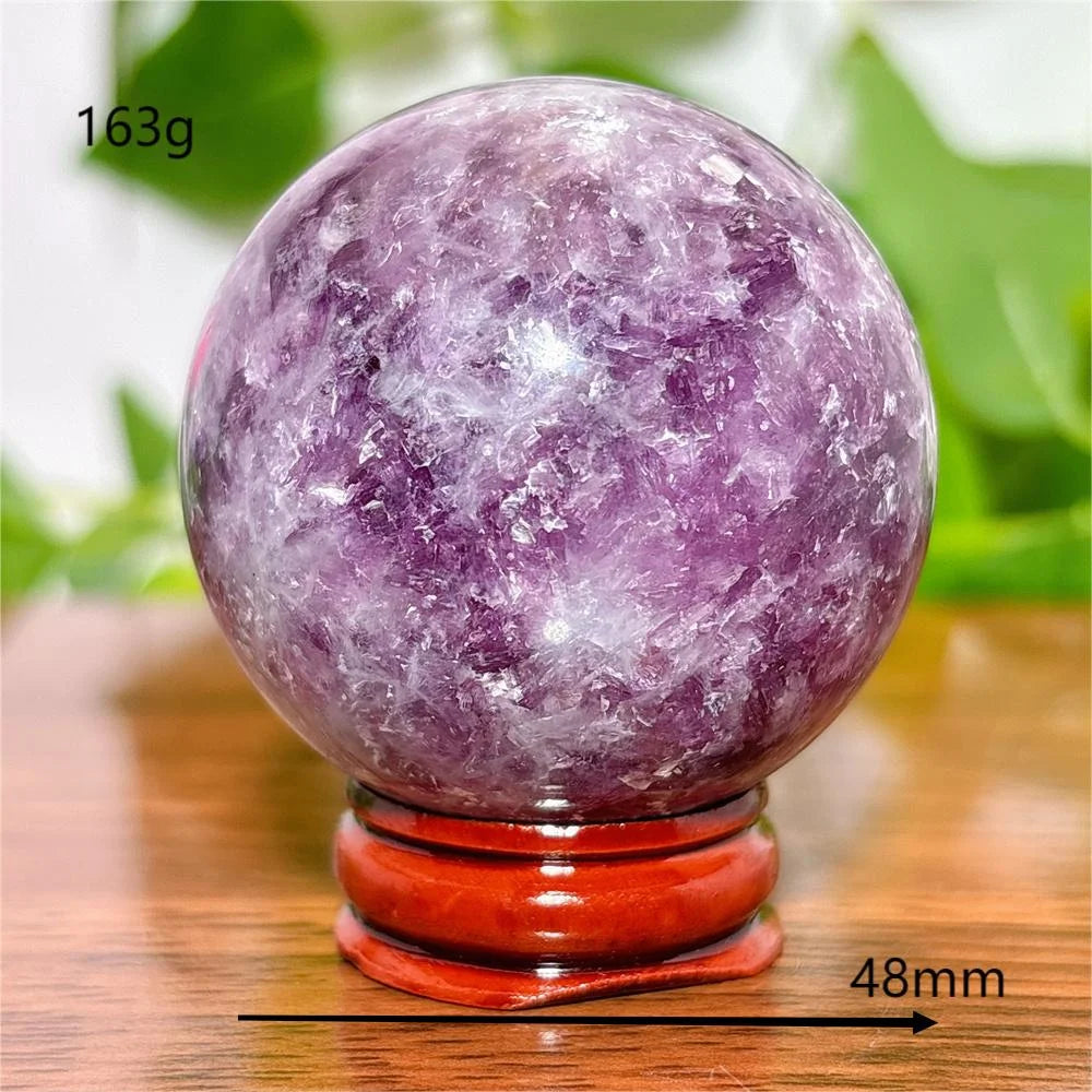 Purple Lepidolite Ball-ToShay.org
