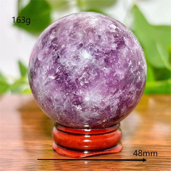 Purple Lepidolite Ball-ToShay.org
