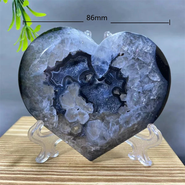 Black Agate Heart-ToShay.org