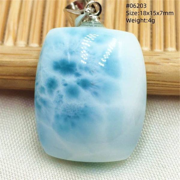 Blue Larimar Pendant-ToShay.org