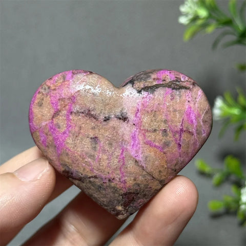 Pink Cobalt Calcite Heart-ToShay.org