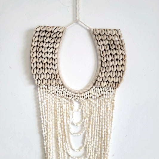 White Sea Shells Wall Hanging-ToShay.org