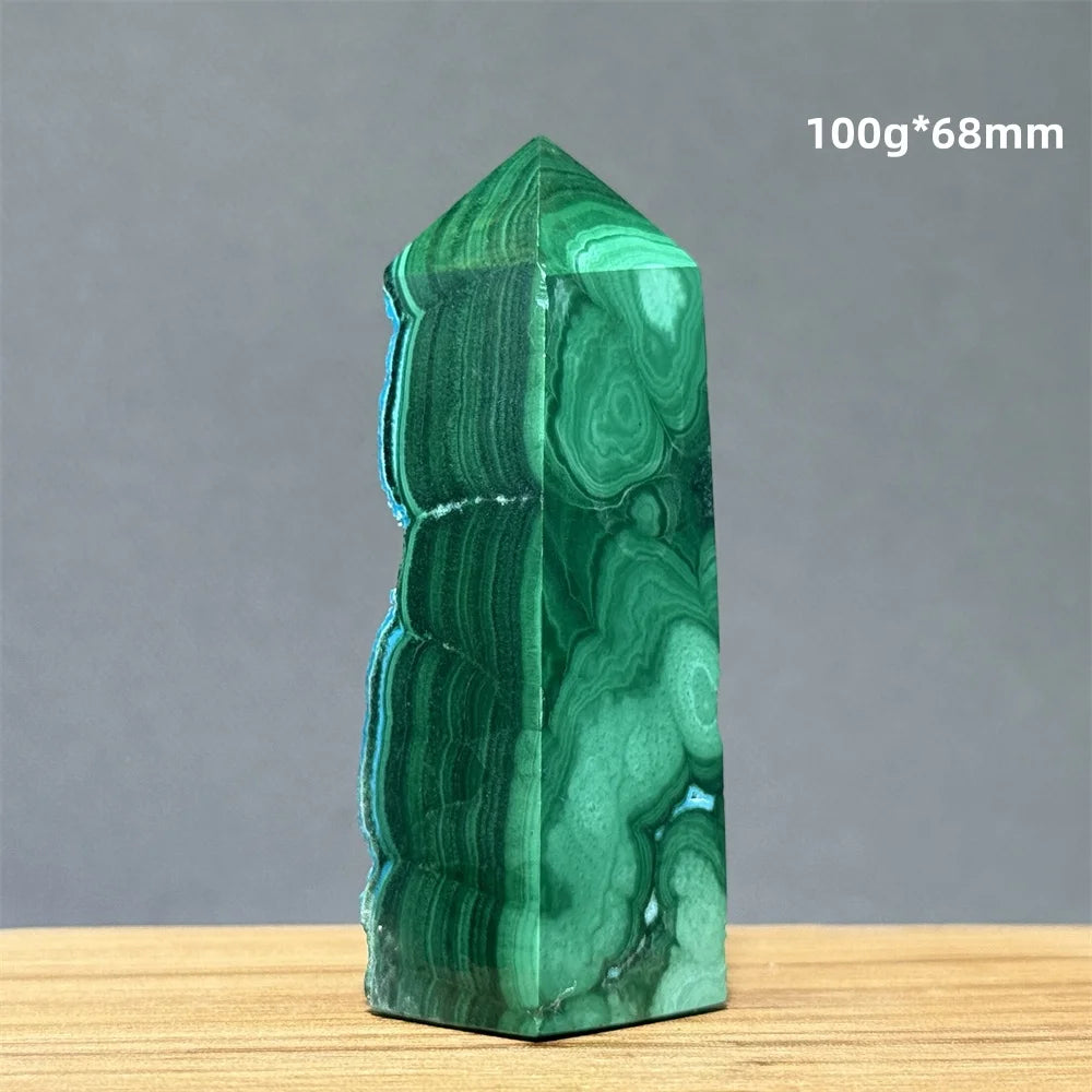 Blue Chrysocolla Tower-ToShay.org