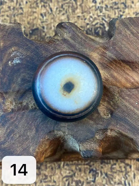 Tibetan Agate Eye Beads-ToShay.org