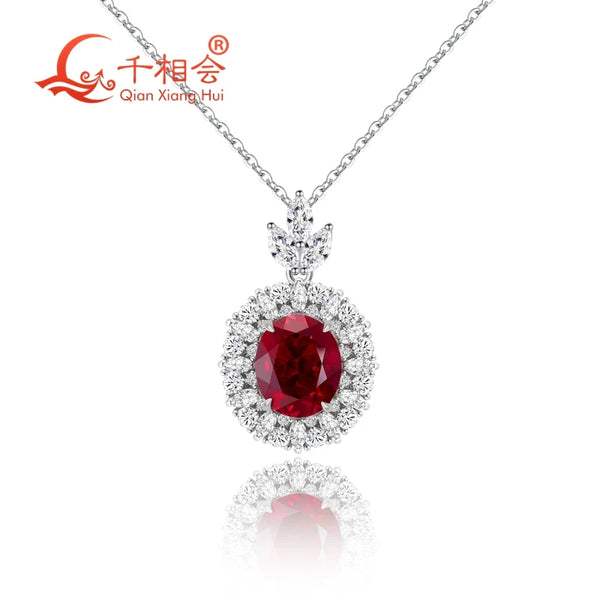 Red Ruby Crystal Pendants-ToShay.org