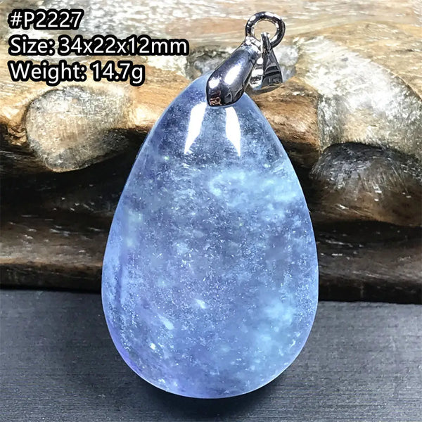 Blue Aquamarine Pendent-ToShay.org