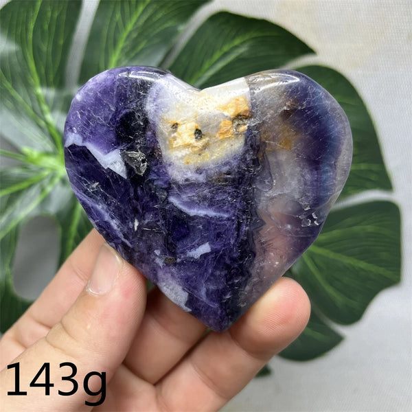 Purple Sugilite Heart-ToShay.org
