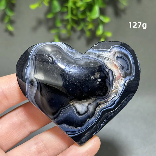 Black Agate Heart-ToShay.org
