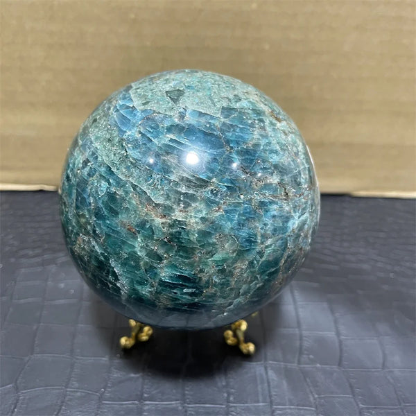Blue Apatite Ball-ToShay.org