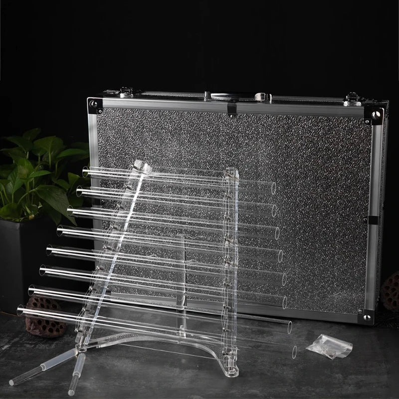 Clear Crystal Singing Harps-ToShay.org