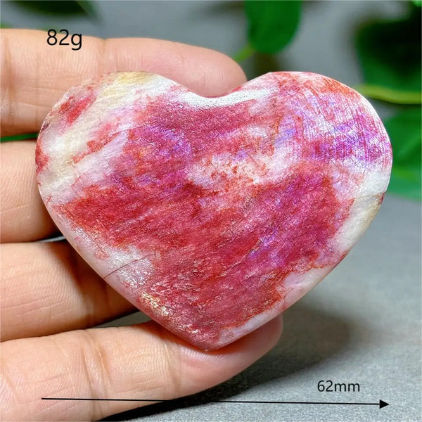 Red Moonstone Heart-ToShay.org