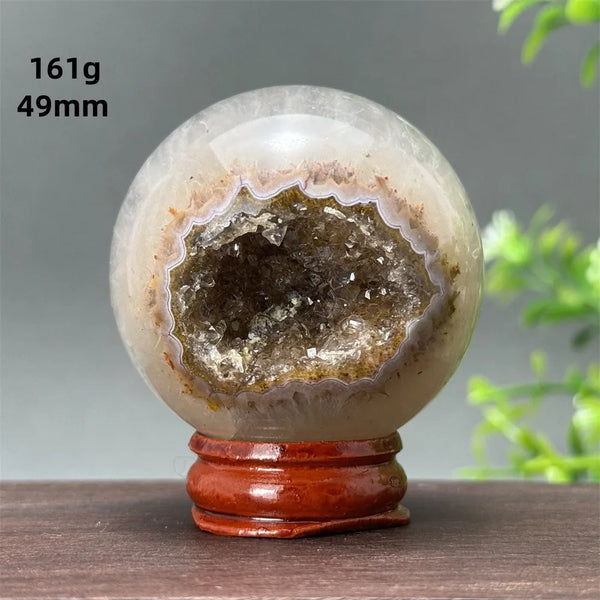 Ocean Jasper Geode Ball-ToShay.org