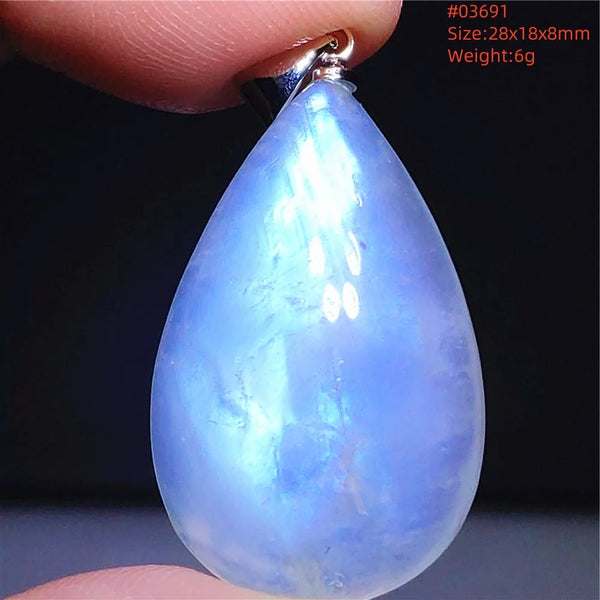 Blue Light Moonstone Pendant-ToShay.org