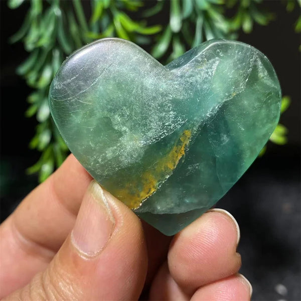 Blue Fluorite Heart-ToShay.org