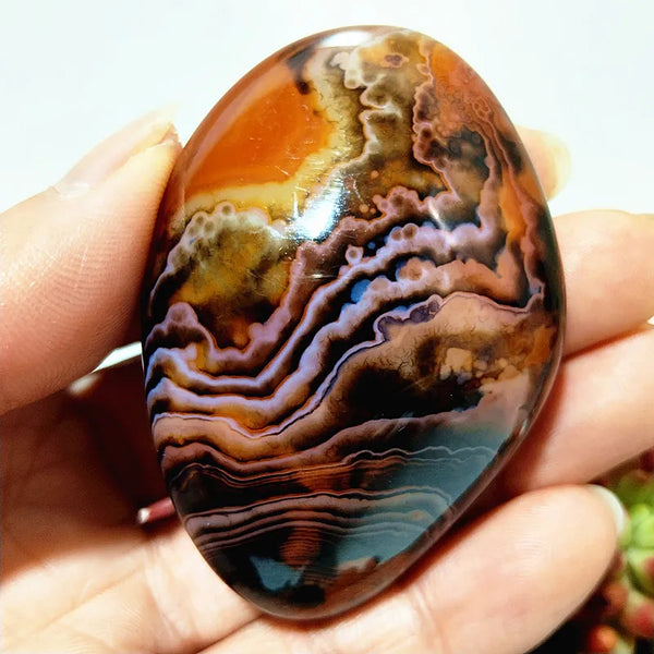 Red Lace Sardonyx Agate-ToShay.org