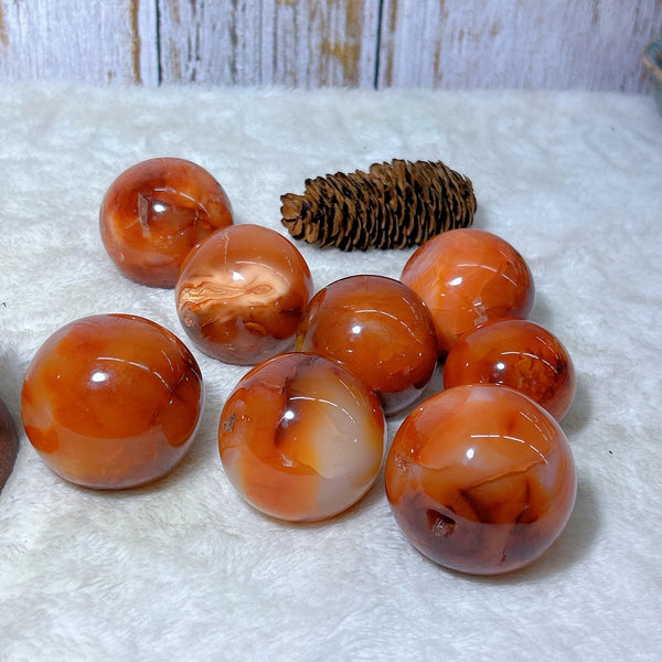 Red Carnelian Ball-ToShay.org