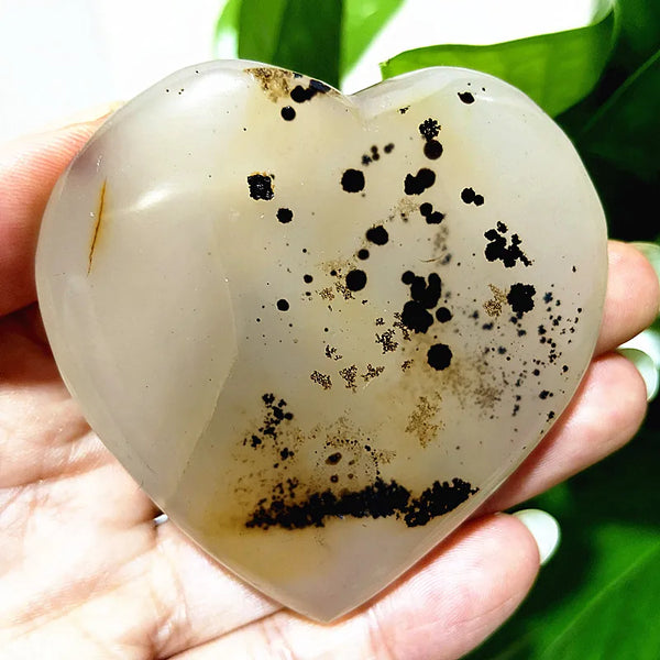Green Moss Agate Heart-ToShay.org