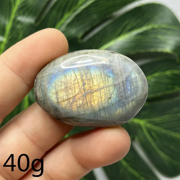 Purple Labradorite Palm Stone-ToShay.org
