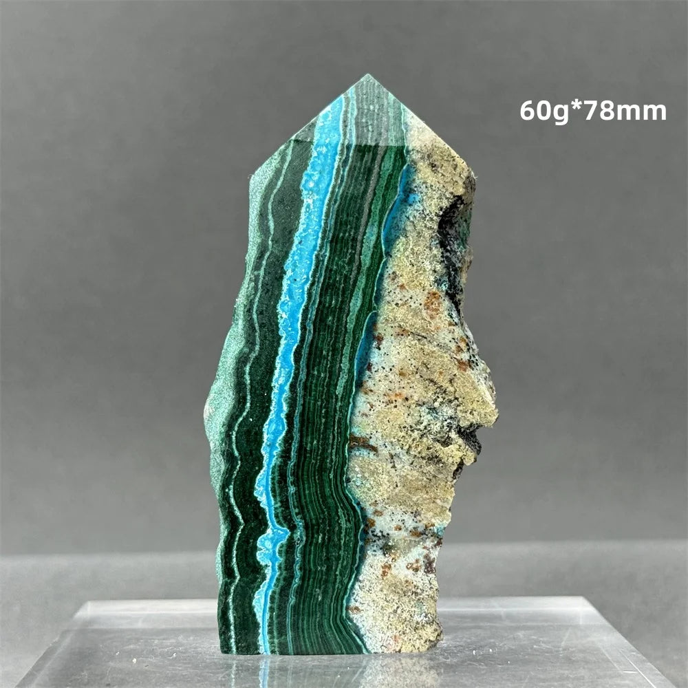 Blue Green Chrysocolla Stone-ToShay.org
