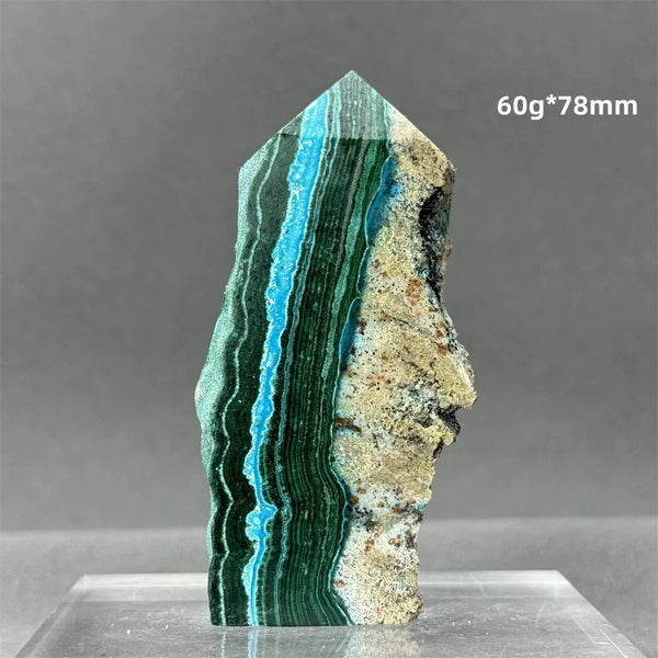 Blue Green Chrysocolla Stone-ToShay.org