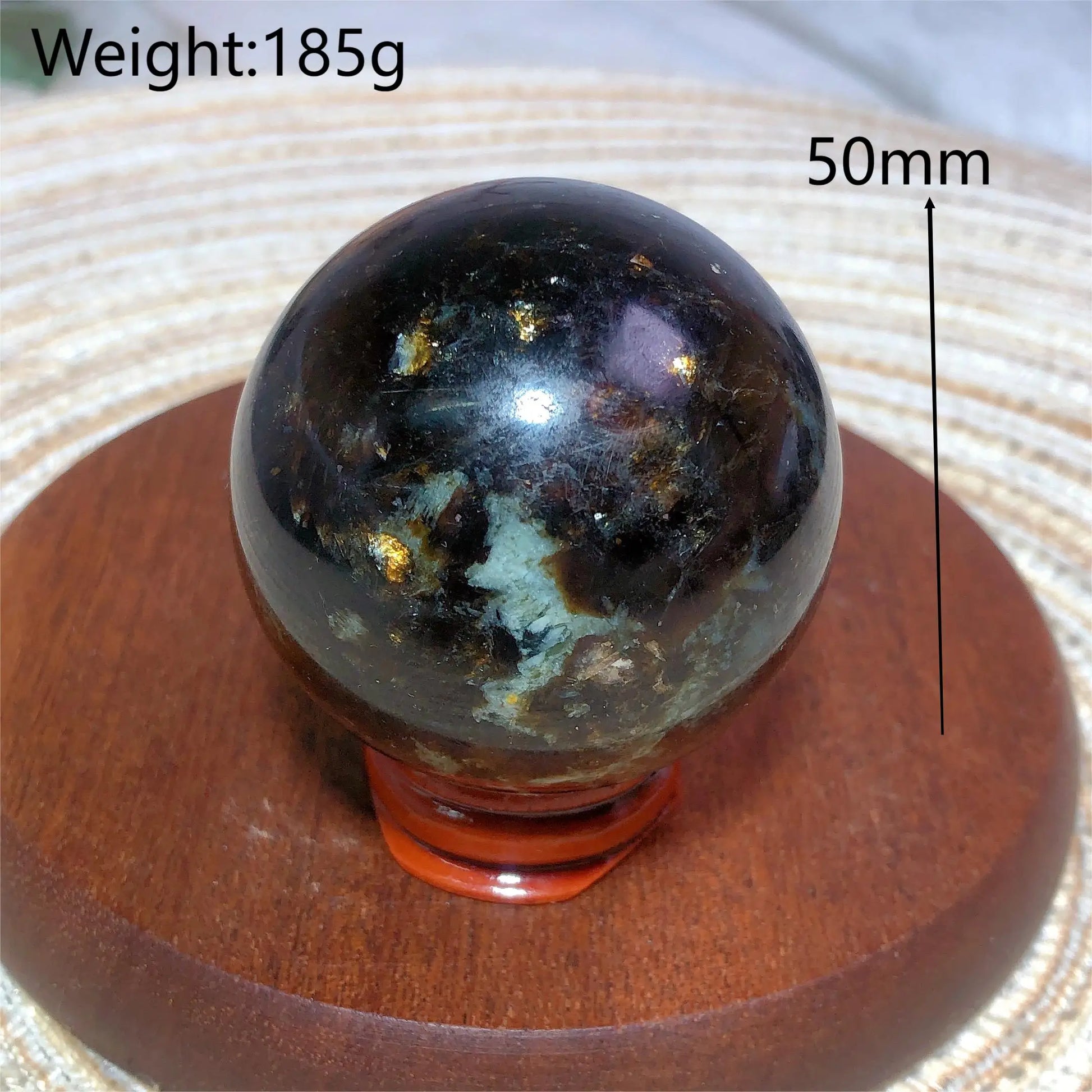 Gold Flash Phlogopite Balls-ToShay.org