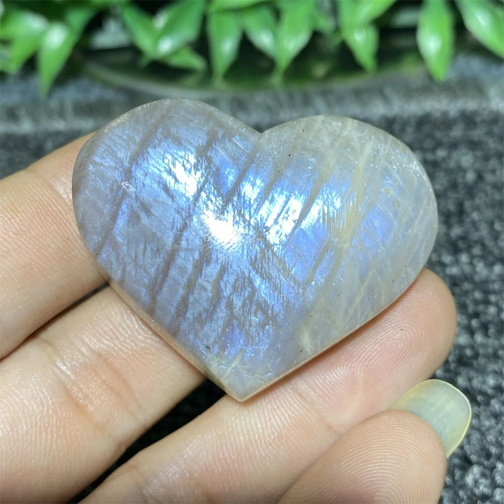 Blue Moonstone Heart-ToShay.org