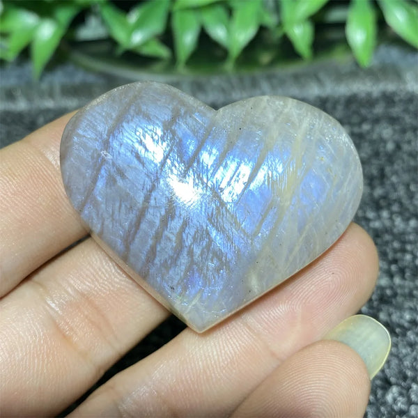 Blue Moonstone Heart-ToShay.org