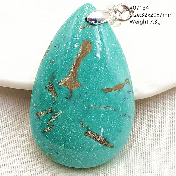 Blue Turquoise Pendant-ToShay.org