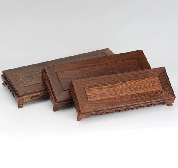 Wood Carved Display Stand-ToShay.org