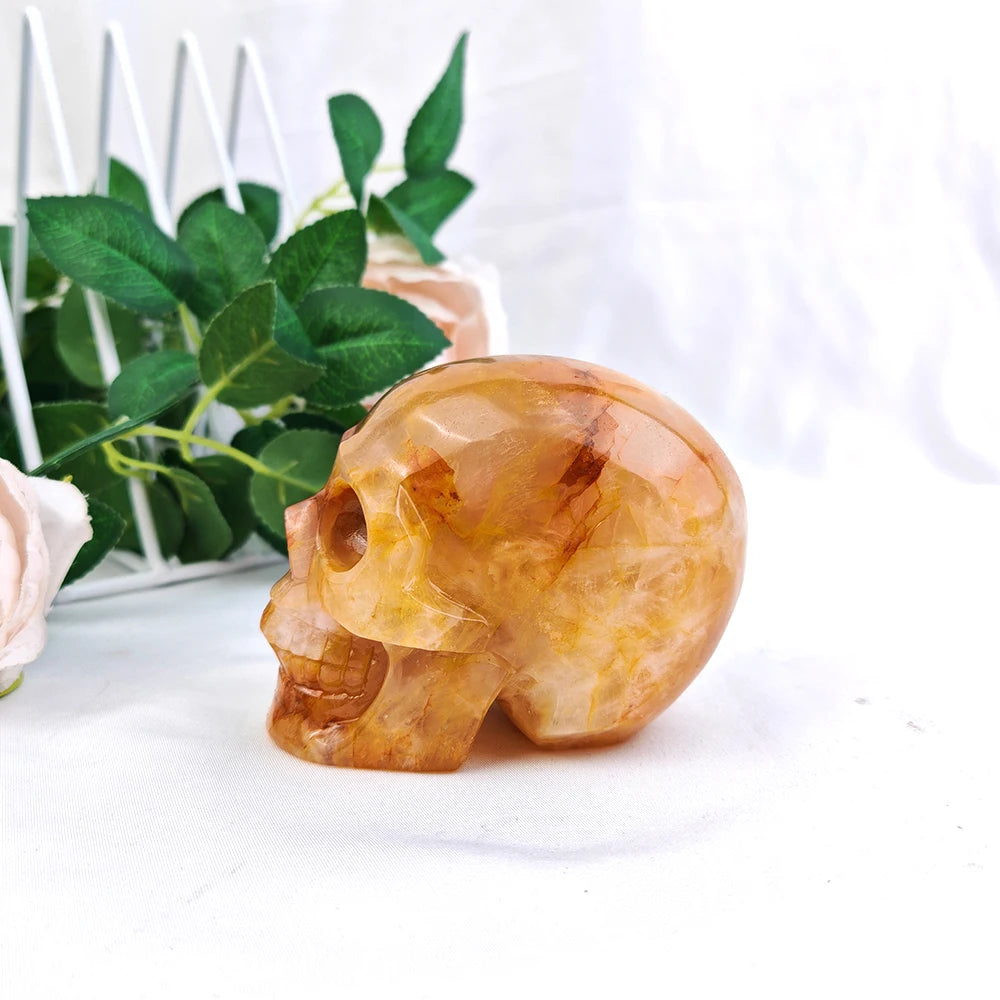 Yellow Golden Healer Skull-ToShay.org