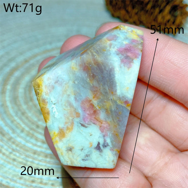 Pink Tourmaline Slice-ToShay.org