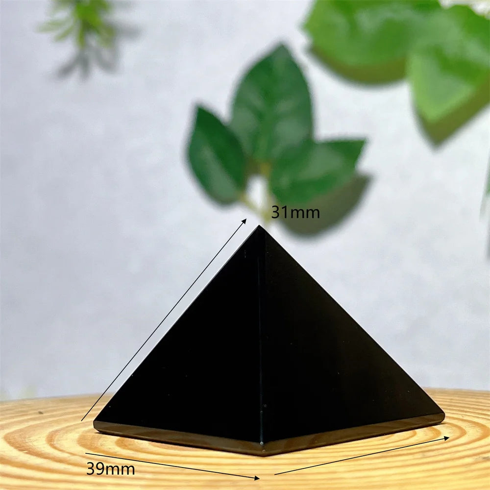 Black Obsidian Pyramid-ToShay.org