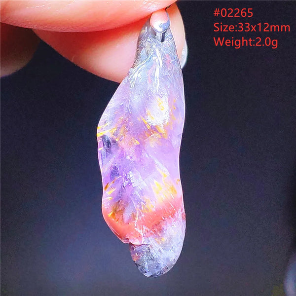 Red Auralite Pendant-ToShay.org