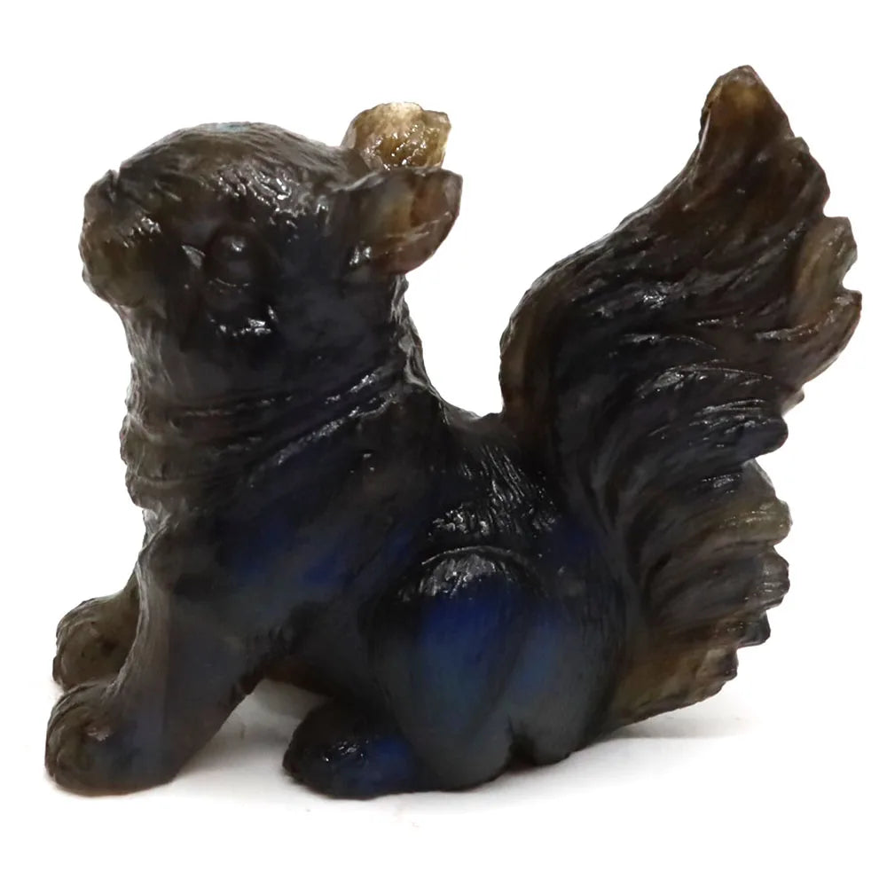 Blue Labradorite Squirrel-ToShay.org