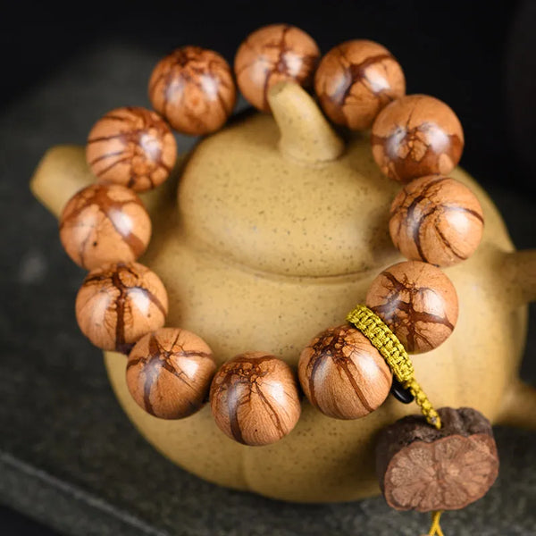 Brown Dragon Bead Mala-ToShay.org