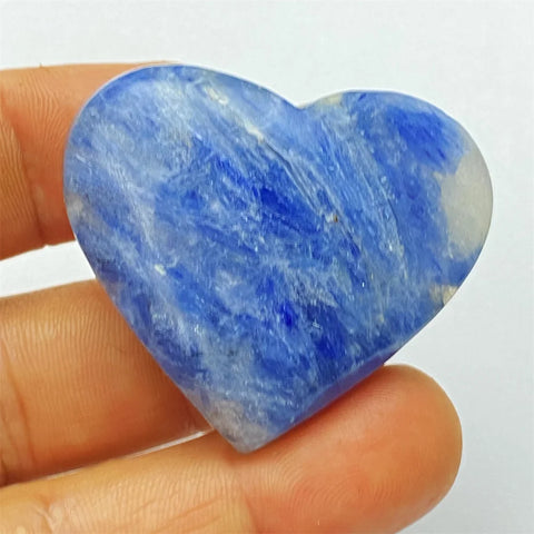 Blue Kyanite Heart-ToShay.org