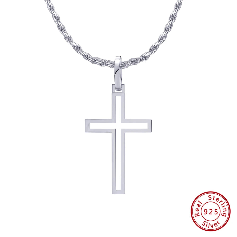 Silver Cross Pendant-ToShay.org