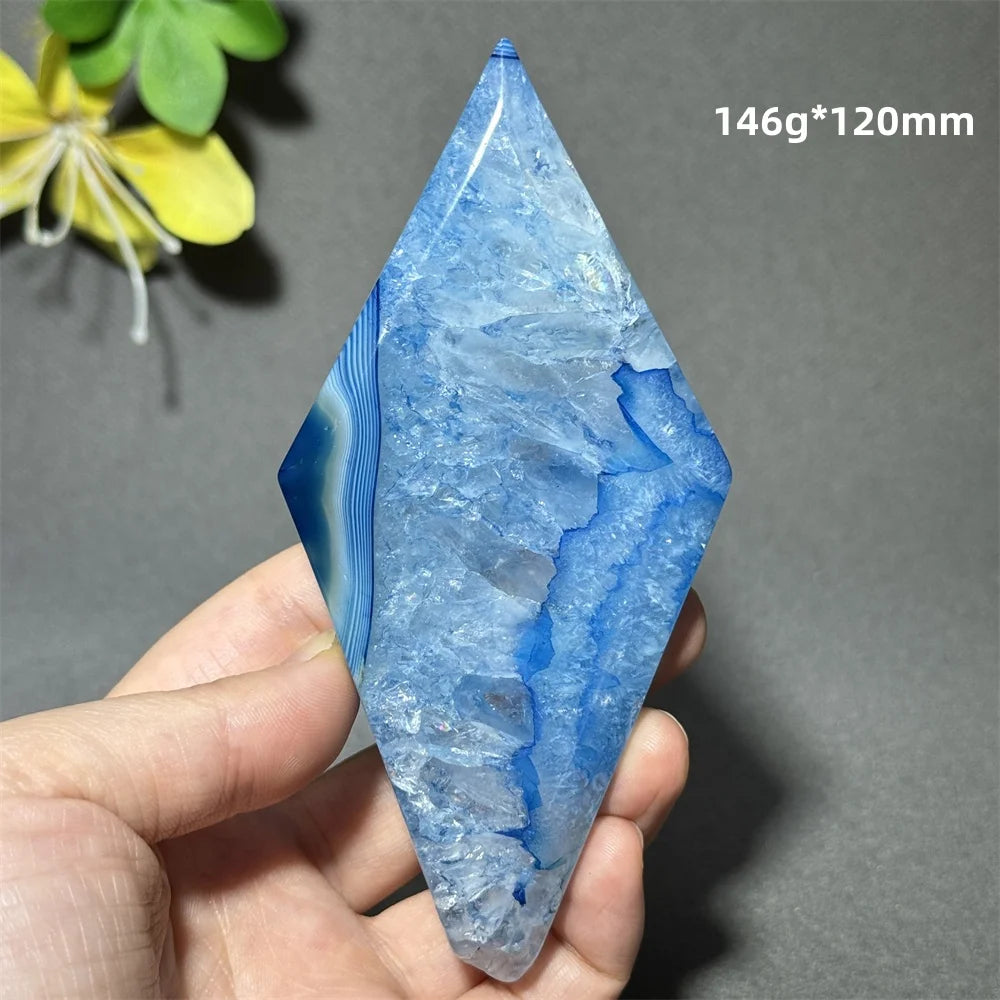 Blue Agate Diamond-ToShay.org