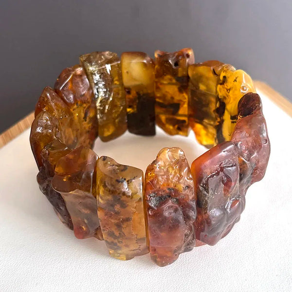 Yellow Amber Bracelet-ToShay.org
