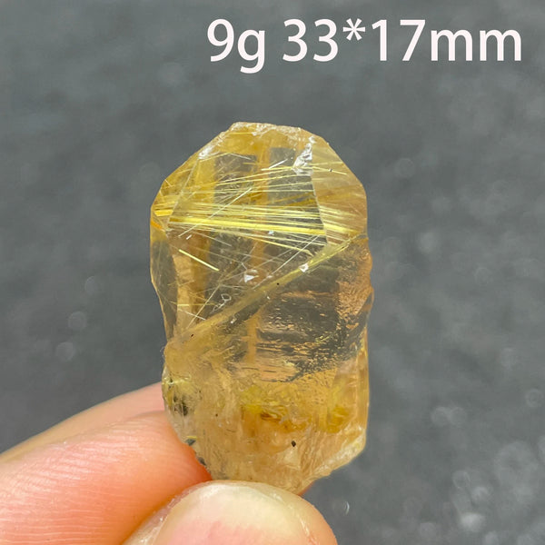 Gold Rutilated Quartz Crystal-ToShay.org