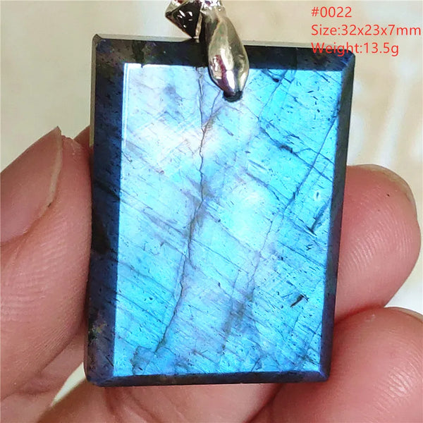Blue Light Labradorite Pendant-ToShay.org