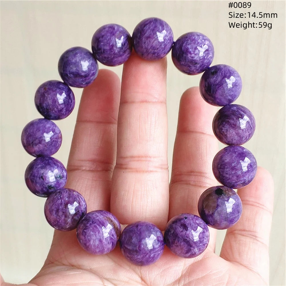 Purple Charoite Bracelet Russia-ToShay.org