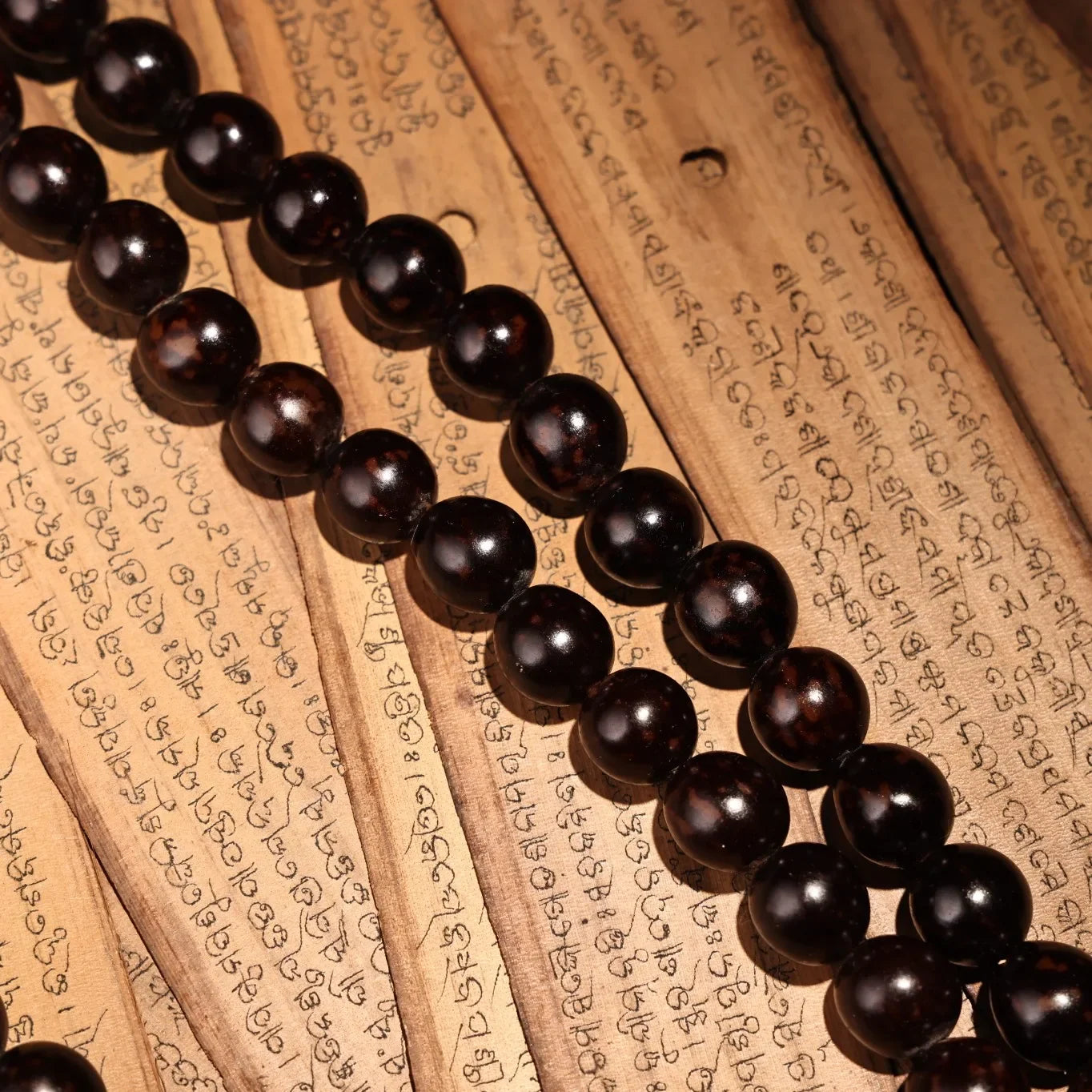 Wood Phoenix Eye Bodhi Beads-ToShay.org
