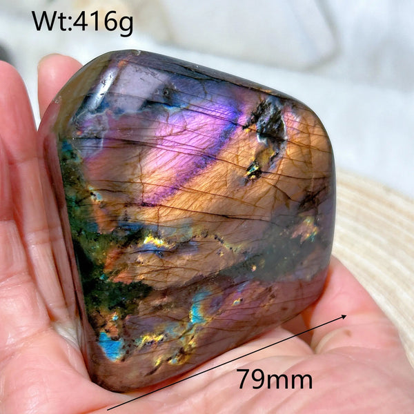 Blue Purple Labradorite Stone-ToShay.org