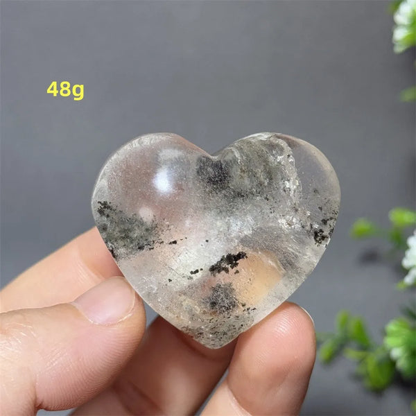 White Crystal Ghost Heart-ToShay.org