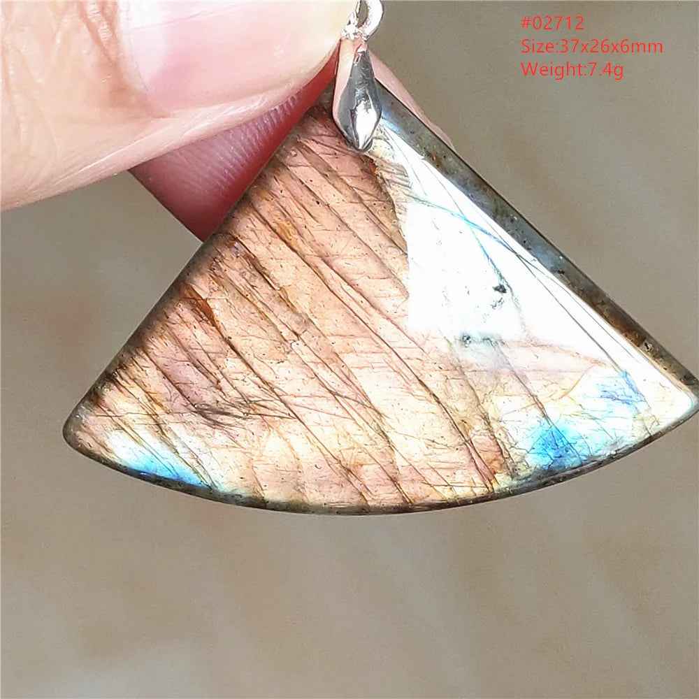 Blue Light Labradorite Pendant-ToShay.org