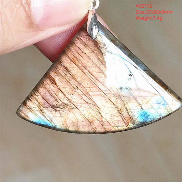 Blue Light Labradorite Pendant-ToShay.org