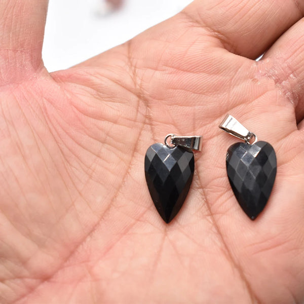 Mixed Crystal Heart Pendants-ToShay.org