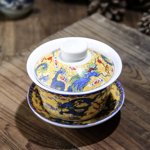 Dehua Gaiwan Porcelain Tea Bowl-ToShay.org