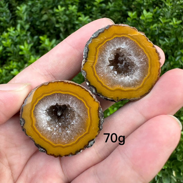 Mixed Agate Crystal Geode-ToShay.org